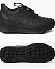 sneakersy damskie Sneakersy skórzane   (6191)