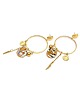 kolczyki złote Kolczyki złote Alloys Collection - Boho /łapacze snów/