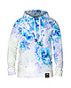 bluza z kapturem damska Damska Bluza z kapturem DR.CROW Beauty Flowers B