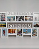 ramki na zdjęcia Multirama ramka na zdjęcia z napisem  Kochanym Rodzicom mdf 12 zdjęć