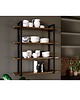 regały i półki Półka dębowa w stylu loft
