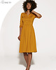 sukienki midi damskie sukienka midi CIAO BELLA musztardowa