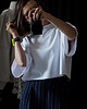 t-shirt damskie T-shirt oversize krótki BIAŁY
