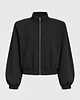 bluza bez kaptura damska Bluza Wow zipper black