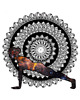 grafiki i ilustracje Mandala Phalakasana