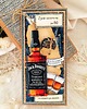 kartki scrapbooking Śmieszna kartka męska na 50 urodziny w motywem whisky