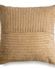 poduszki plecione Cord Slim karmelowa poduszka dekoracyjna 45x45