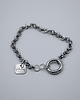 bransoletki - inne ROMEO bransoleta basic srebrna