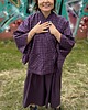 komplety damskie Komplet w kratę. Kimono + kuloty