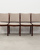 krzesła Komplet czterech krzeseł tekowych, lata 70, duński design, Johannes Andersen