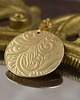 złote naszyjniki Ornamenta - naszyjnik z ornamentowym wzorem