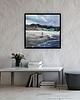 obrazy Obraz  "Moja plaża" akryl na płótnie 60x60 cm