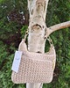 torby na ramię Torebka w stylu boho z bawełny farbowanej roślinami BEIGE