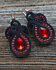 kolczyki soutache Kolczyki sutasz w stylu flamenco