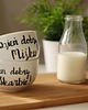 miski i misy Komplet misek DZIEŃ DOBRY! - ręcznie malowane
