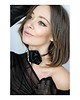chokery Czarny jedwabny choker róża