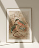 plakaty Obraz Plakat Vintage Grafika Retro Ptaki Birds