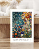 plakaty PLAKAT Gustav Klimt, łąka  obraz kobieta kwiaty