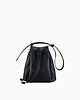 torebki do ręki "Le sac petite" czarna tłoczona skóra
