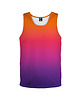t-shirty dla chłopców Bokserka Top Boy DR.CROW Ombre Orange Purple