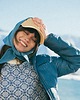 apaszki Apaszka Niebieska BIRUANG 100% etycznej wełny merino RWS