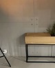 komody i szafki Kwietnik dębowy, konsola loft 90x75x20
