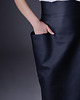 spódnice midi Spódnica DORKAS Midi Leather Tulip
