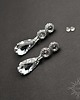 kolczyki swarovski Crystal cometa, kolczyki z kryształami Swarovski