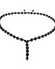 biżuteria męska Męski Naszyjnik  - Black stone