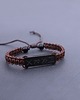 biżuteria różna Personalizowana bransoletka runiczna, skórzana bransoletka wikinga z runą