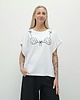 t-shirt damskie Bawełniany bezrękawnik z nadrukiem - Black bikini top