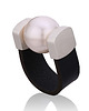 pierścionki srebrne Pearl Ring in Silver