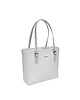 torby na ramię Torba skórzana  - shopper -  biało szary  (6103)
