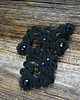 kolczyki soutache Kolczyki Black Magic