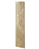 Ozdoby na ścianę Panel frezowany - Isla - 60x275 cm