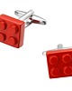 spinki do mankietów SPINKI DO MANKIETÓW koszuli MANKIETU klocki lego