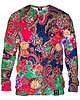 bluza bez kaptura damska Bluza Bez Kaptura Damska DR.CROW Colorful Ethnic