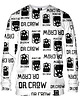 bluza bez kaptura damska Bluza Bez Kaptura Damska DR.CROW Logo