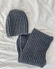 czapki damskie Komplet czapka i szal handmade