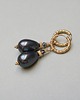 kolczyki pozłacane Kolczyki pozłacane Pearls [black] perły vol. 2 