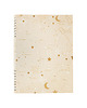 kalendarze i plannery NOTES GWIAZDOZBIORY KREMOWE B5  160 stron  SZARE LINIE