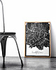 plakaty Plakat Lublin mapa