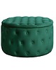 pufy Pufa puf ze schowkiem Barock Chesterfield aksamitna szmaragdowa 75cm