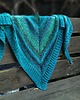 szale damskie Ocean / chusta z Noro