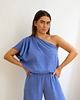 topy damskie QUEEN BLUE TOP athen