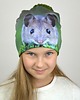 czapki dziecięce Czapka Magic Fun MOUSE GREEN