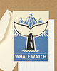 grafiki i ilustracje Pocztówka, Whale Watch, Skandynawia, Norwegia