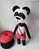 misie i maskotki Panda Norbert