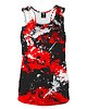topy damskie DR.CROW Bokserka Damska Marble Red