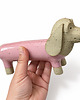 figurki i rzeźby Ceramiczny jamnik